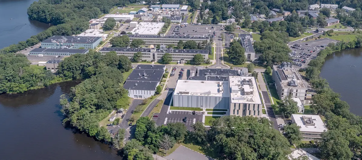 Aerial view of the Natick Soldier Systems Center