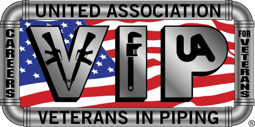 United Association Veterans in Piping logo